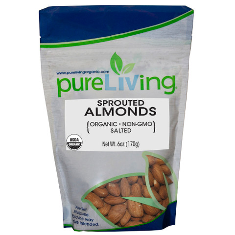 Organic Sprouted Almonds w/Salt