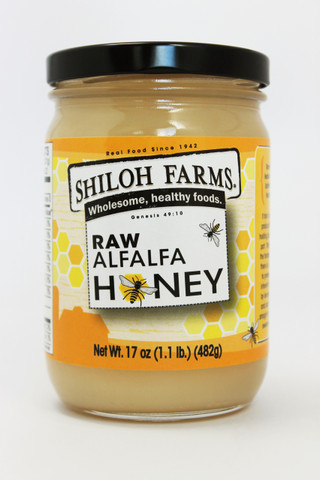  Shiloh Farms Raw Alfalfa Honey 