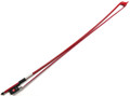 Glasser 4/4 Carbon Graphite X-Series full size Cello Bow in red