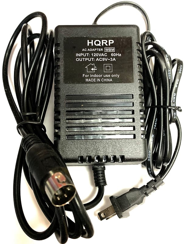 Korg KA163 AC Adapter replacement (not OEM) 9V 3000 mA for SP500, Triton  Karma, Radius, VOX Tonelab series - Audio-Depot