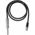 Shure WA302 Guitar / Instrument cable for wireless systems: TA4F to 1/4-Inch