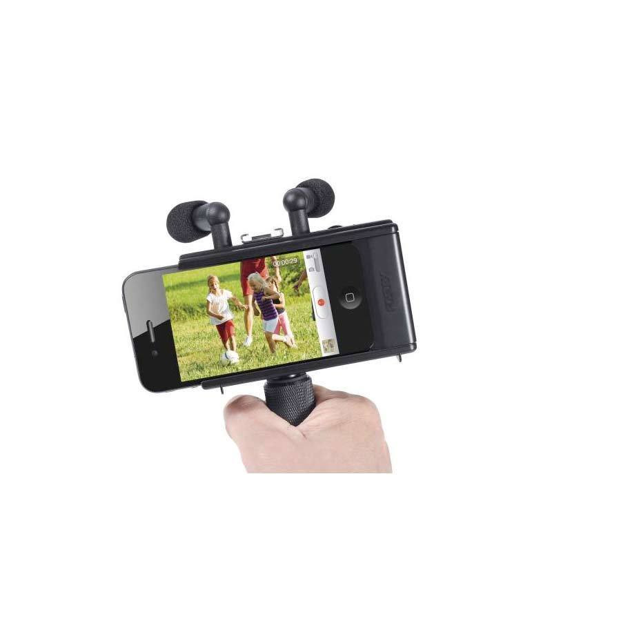 Fostex AR4i iPhone4s camera mount & mics - Audio-Depot
