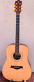 KC RSD90C Acoustic Dreadnought Guitar with solid top