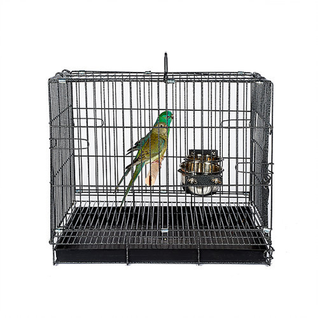 Medium Parrot & Bird Travel Cage Antique