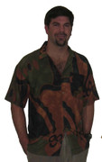 Men's Rayon Batik Shirt