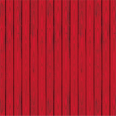 Red Barn Siding Backdrop Party Accessory