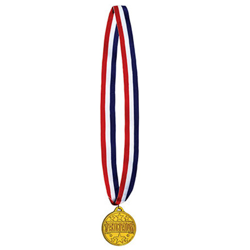 Participation Medal with Ribbon