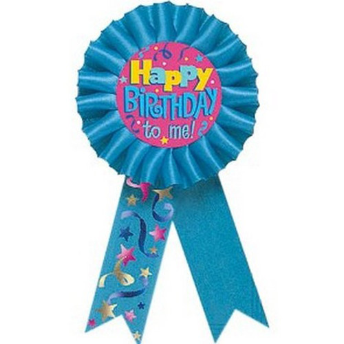 Happy Birthday To Me Award Ribbon