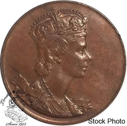 Canada 1953 Queen Elizabeth II Coronation Medal Cooper.