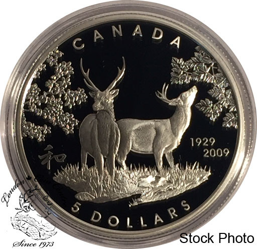 Hanging The Stockings 2009 Canada $4 Fine Silver Coin