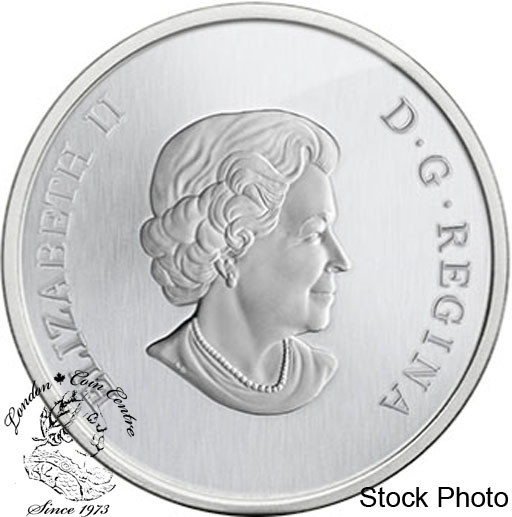2014 Canada Scarlet Tanager 2014 Coloured Coin In Royal Canadian Mint Pack.