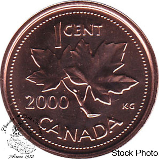 Proof Like 1998W Canada 1 Cent From Mint/'s Set