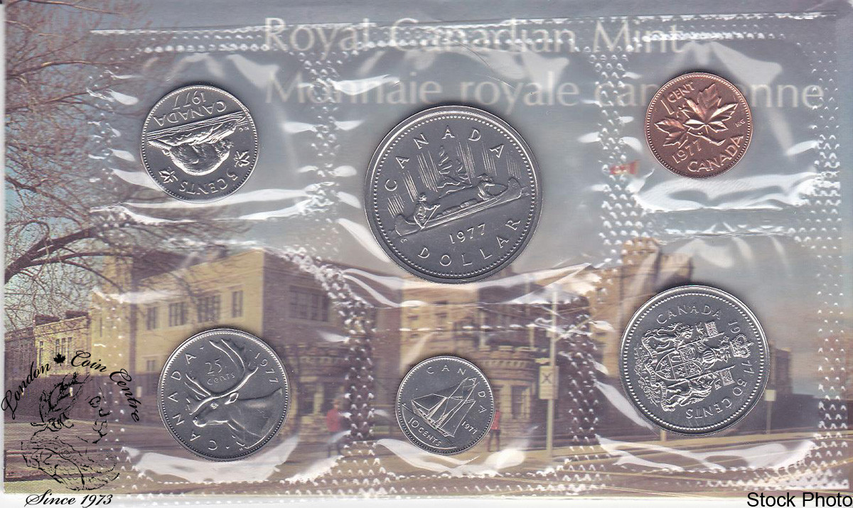 1977 Canada Proof Like Set Uncirculated Coin Set