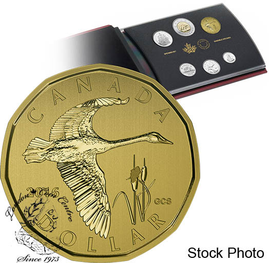 2015 Canada 25 cent specimen finish from specimen set