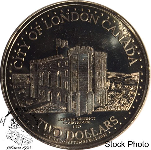 Canada 1793 1993 City Of London Trade 2 00 Coin London Coin