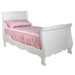 Bed Size: Twin
Option: Standard Appliqued Mouldings
Finish: Antico White