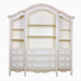Monaco Bookcase
Finish: Versailles Crème
Knobs: Glass Knobs with Gold Base