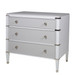 Gramercy Chest
Body Finish: Snow
Drawer, Door and Top Finish: Dior Gray
Chest Straps: Polish Nickel
Toe Caps: Polish Nickel
Upgraded Knobs: Polish Nickel I