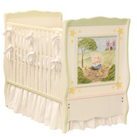 Cottage Crib
Hand Painted Motif: Nursery Rhymes
Finish: Linen