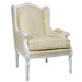 Cyrano Chair: Antico White / Capri