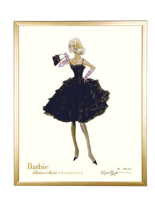 Limited Enchantment Barbie in Gold Frame