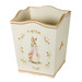 Waste Basket
Hand Painted Motif: Custom Classic Enchanted Forest
Base Finish: Linen
Detail Finish: Pink / Gold Gilding