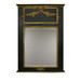 Trumeau Mirror: Black / Gold Gilding