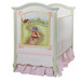French Panel Crib
Hand Painted Motif: Enchanted Forest 
Finish: Linen