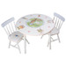 Round Play Table and Chair Set: Alice in Wonderland