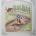 French Panel Crib - Detail
Hand Painted Motif: Custom Enchanted Forest for a Boy
Finish: Antico White