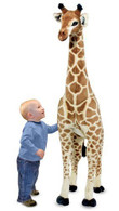 GIRAFFE 4' Tall with Child