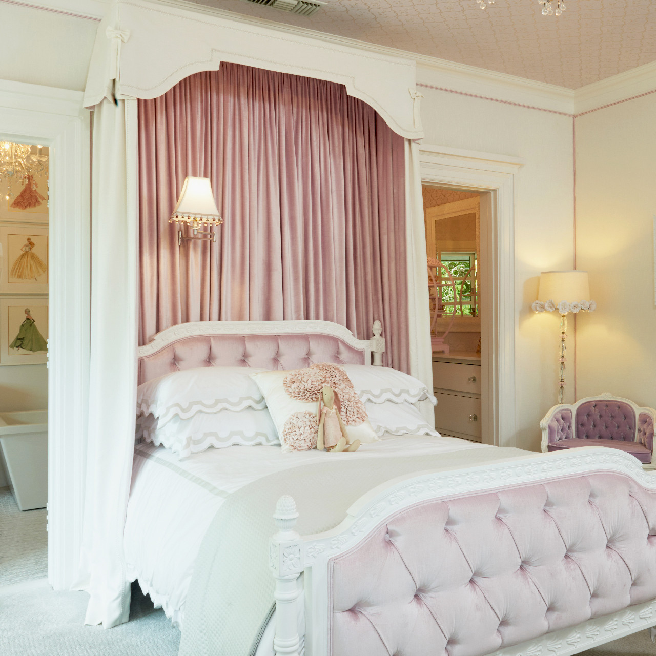Bed Canopy Drapery Afk Furniture