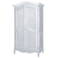 Grand Armoire
Finish: Washed Powder Blue
Trim Out Finish: White Finish
Door Option: Caning
Appliqued Moulding Option: AFK Standard Moulding
Knobs: Upgraded Tassel #1