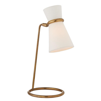 Clarkson Table Lamp
Finish: Hand Rubbed Antique Brass
