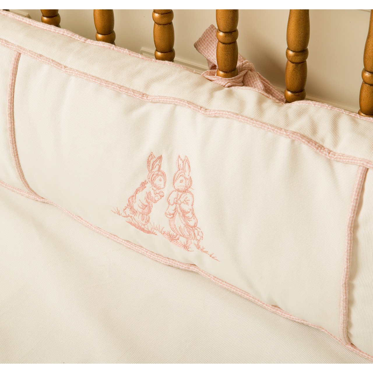 Bedding Blankets & Throws Embroidered Bunny Crib Sheet Baby Blankets