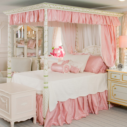 Courtney Canopy Bed Drapery - AFK Furniture