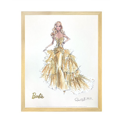 Barbie Limited: 50th Anniversary in Gold Frame