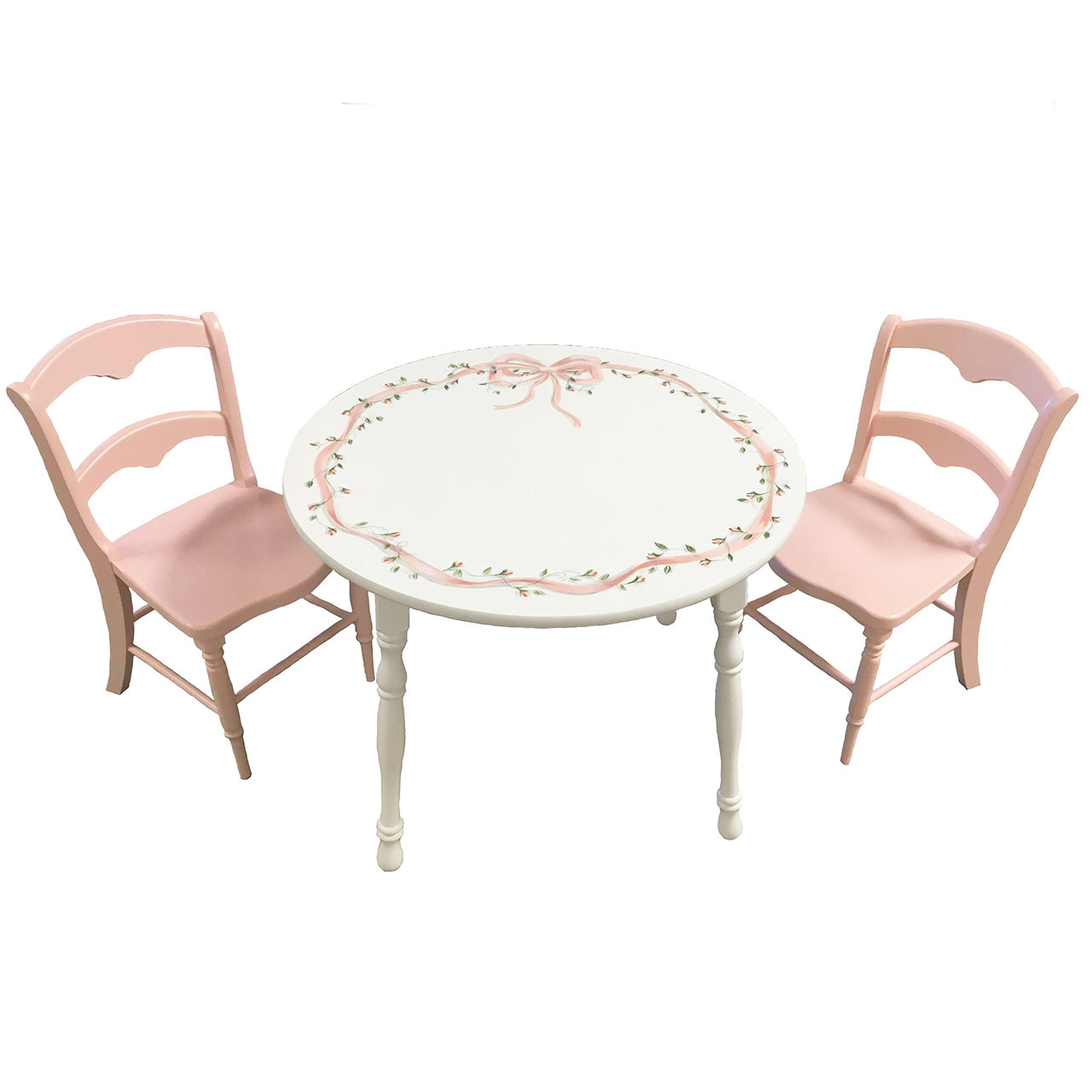 Round tea table with chairs sale