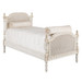 Bed Size: Twin
Option: Caning on Head and Footboard
Finish: Versailles Creme