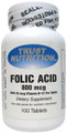 Trust Nutrition Folic Acid 800 mcg 100 Tablets