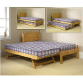 Friendship Mill - Solid Pine Guest Bed Frame - 2'6 or 3'0 Single