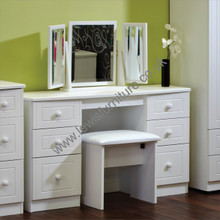Welcome Furniture - Warwick kneehole dressing table