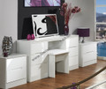 Welcome Furniture Monaco Gloss White Dressing Table