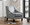 Walton Accent Chair - Grey Velvet Feel Fabric