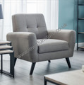 Mona Chair - Grey Linen