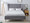 Tasha fabric bed frame - grey