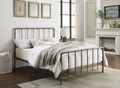 Kingston industrial bed frame - Antique Bronze