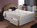 Kozeesleep - Backcare Supreme Medium Feel Divan Set - Open Coil Springs with Tufted Top Layer. FROM