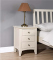 Aquia Designs - Lucy Ivory - 3 Drawer Bedside Chest