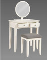 Aquia Designs - Lucy Ivory - Dressing Table with Stool